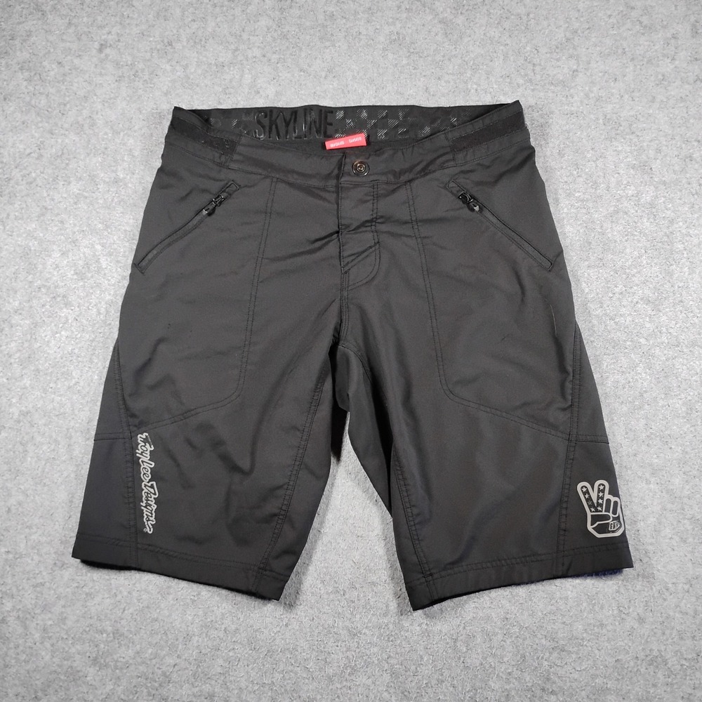 Troy Lee Designs Skyline MTB Mountain Bike Cycling Shorts Mens Size 34 Black
